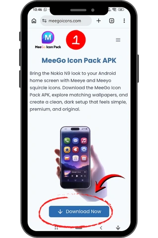 Meego-icon-pack-installation-step-1
