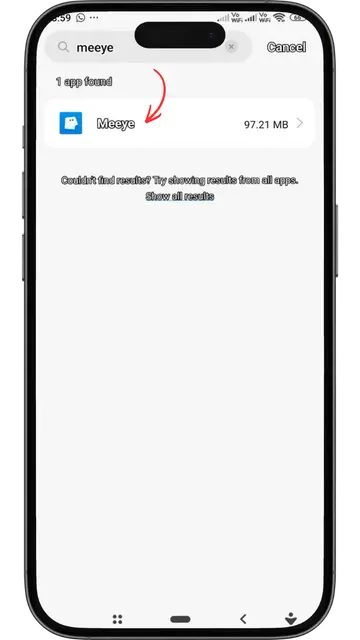 Step-3-Choose-Meeye-meeyo-app-from-the-app-list